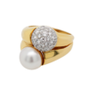 "Disco" Estate Pearl Ring