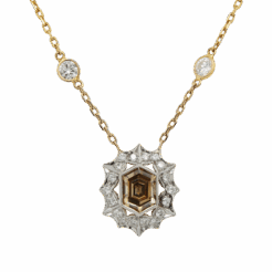 "Distinguished" Estate Diamond Pendant