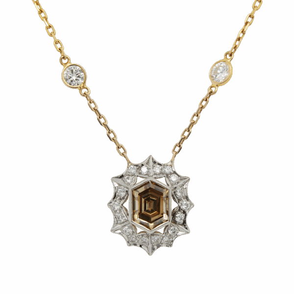 "Distinguished" Estate Diamond Pendant