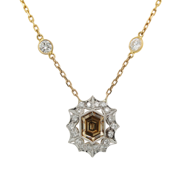 "Distinguished" Estate Diamond Pendant