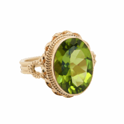 "Green Goodness" Vintage Peridot Ring