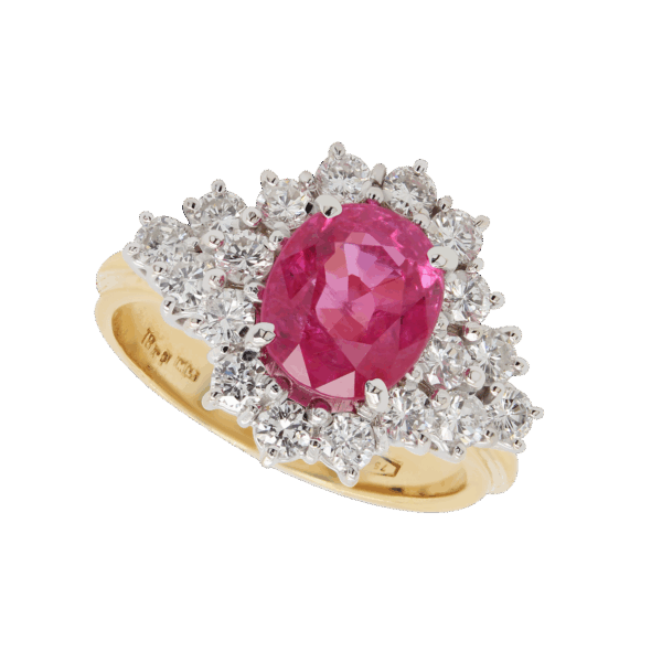 "Splendid" Vintage Ruby Ring