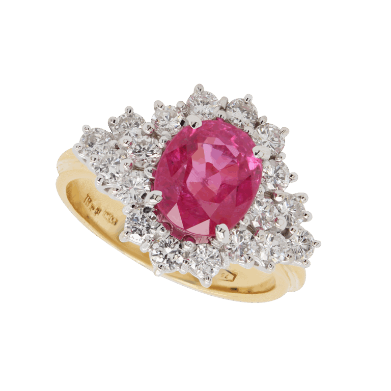 "Splendid" Vintage Ruby Ring