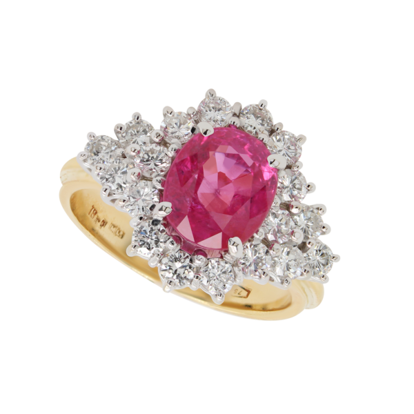 "Splendid" Vintage Ruby Ring