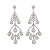 "Shimmer" Vintage Diamond Earrings