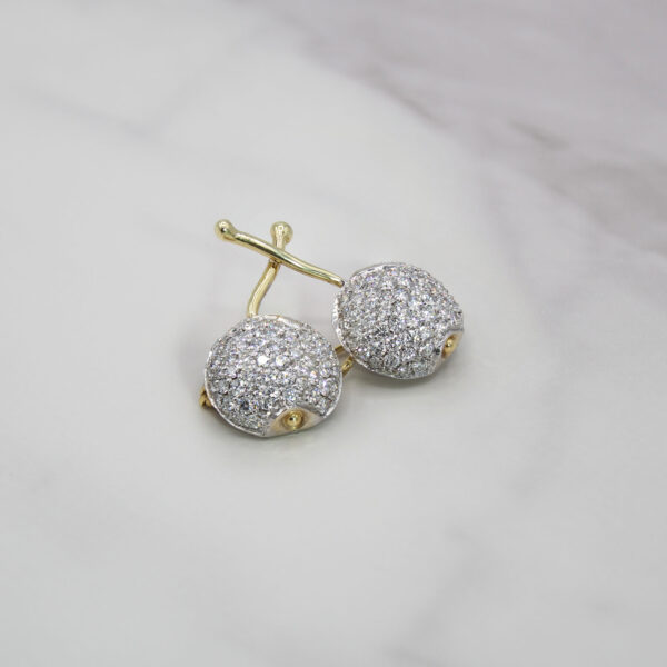 "Diamond Cherries" Vintage Pin - Image 2