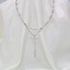 "Tailored" Diamond Necklace - Image 3