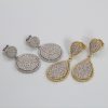 "Stardust" Diamond Earrings - Image 3