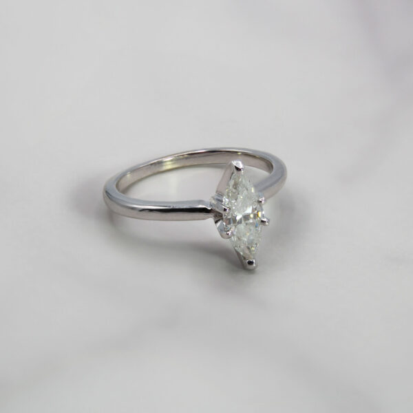 "Marquise" Estate Diamond Ring - Image 2
