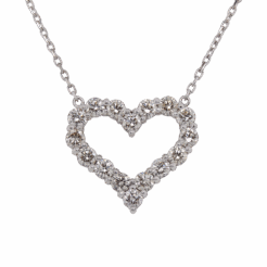 "Heart of Hearts" Estate Diamond Necklace