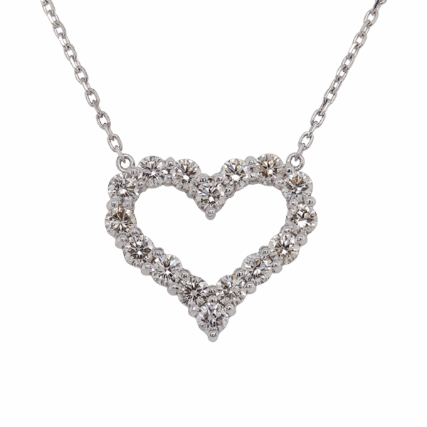 "Heart of Hearts" Estate Diamond Necklace