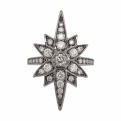 "Shooting Star" Vintage Diamond Ring