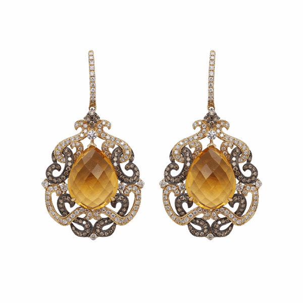 DABAKAROV Citrine Earrings