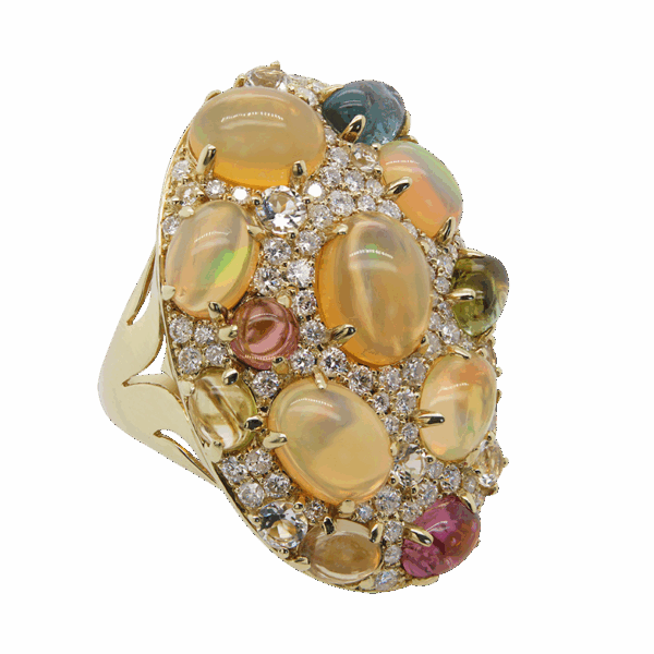 DABAKAROV Opal Multistone Ring