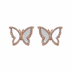 DABAKAROV Mother of Pearl Butterfly Earrings