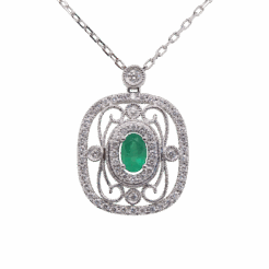 DABAKAROV Emerald Pendant