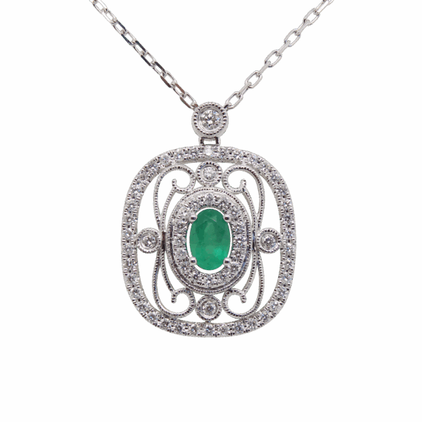 DABAKAROV Emerald Pendant