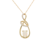"Wrapped in Gold" Opal Pendant