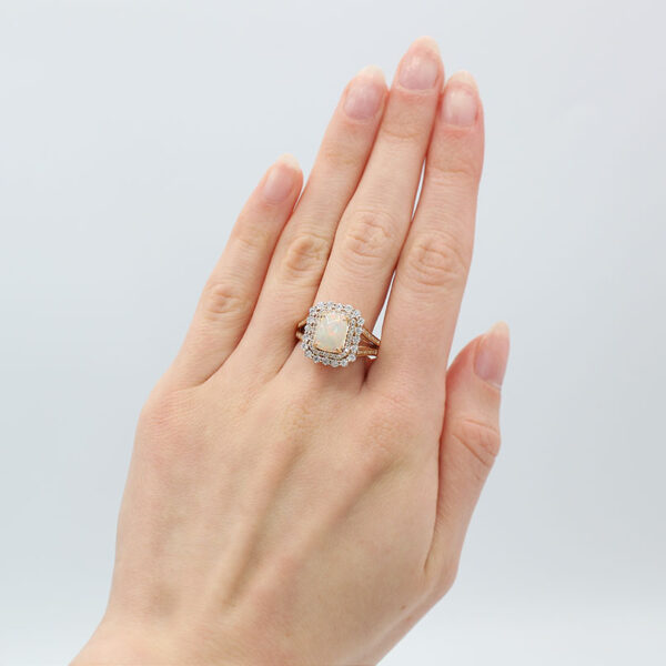 "Opalescent" Opal Ring - Image 4