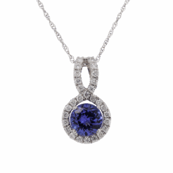 "Viola" Tanzanite Pendant