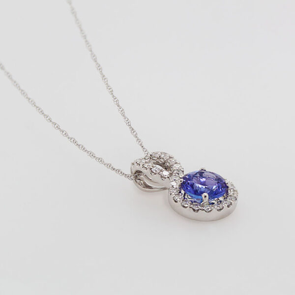 "Viola" Tanzanite Pendant - Image 2