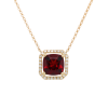 "Merlot" Garnet Pendant