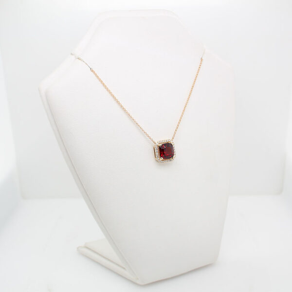 "Merlot" Garnet Pendant - Image 2