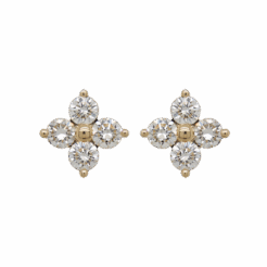 "Quartet" Diamond Earrings