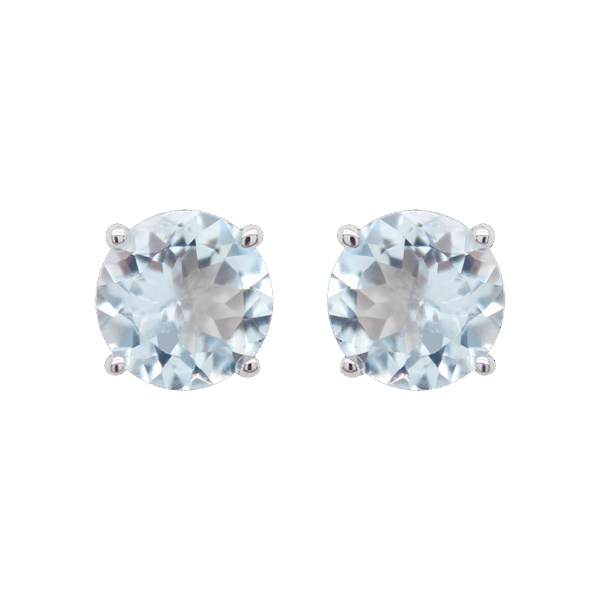 "Baby Blue" Aquamarine Earrings