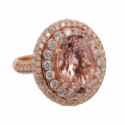 "Cosmos" Morganite Ring