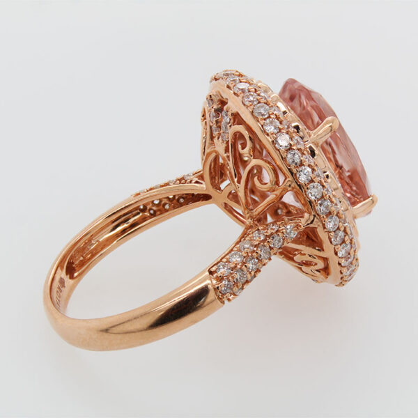 "Cosmos" Morganite Ring - Image 3