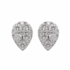 "Droplet" Diamond Earrings