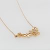 "Daisies" Diamond Flower Necklace - Image 2