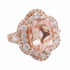 "Baby Pink" Morganite Ring