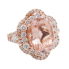 "Baby Pink" Morganite Ring
