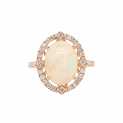"Fire Vibrance" Opal Ring