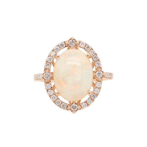 "Fire Vibrance" Opal Ring