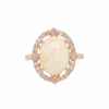 "Fire Vibrance" Opal Ring