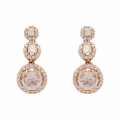 "Pretty Pink" Morganite Earrings