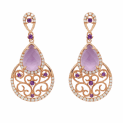 "Purple Paradise" Amethyst Earrings