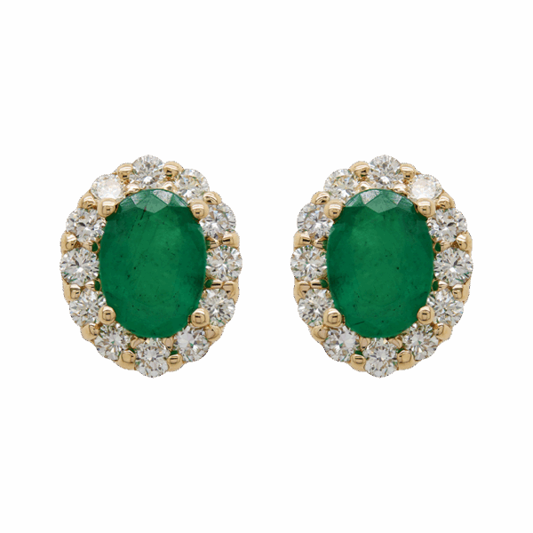 "Evergreen" Emerald Earrings