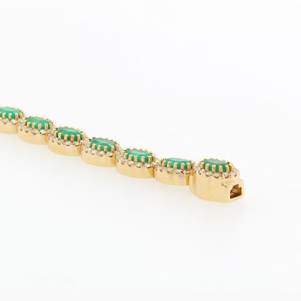 "Garland" Emerald Bracelet - Image 3