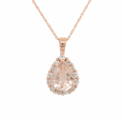 "Blush Beauty" Morganite Pendant