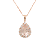 "Blush Beauty" Morganite Pendant