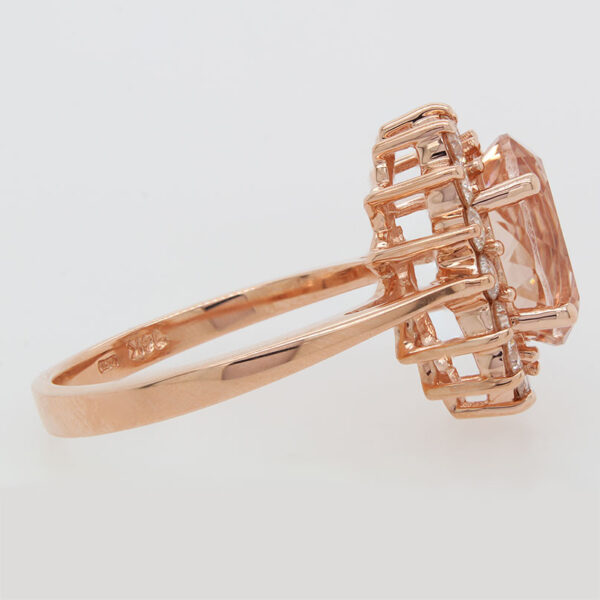 "Rosie" Morganite Ring - Image 3