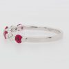 "Rouge" Ruby and Diamond Band - Image 2