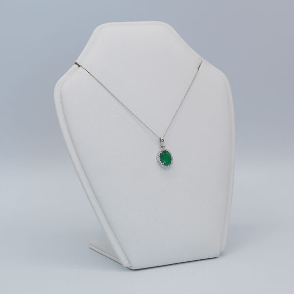 "Fresh Spring" Emerald Pendant - Image 3