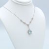"Shimmer of Blue" Aquamarine Pendant - Image 2