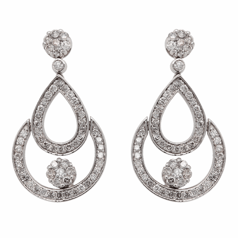 "Shimmer and Shine" Diamond Earrings