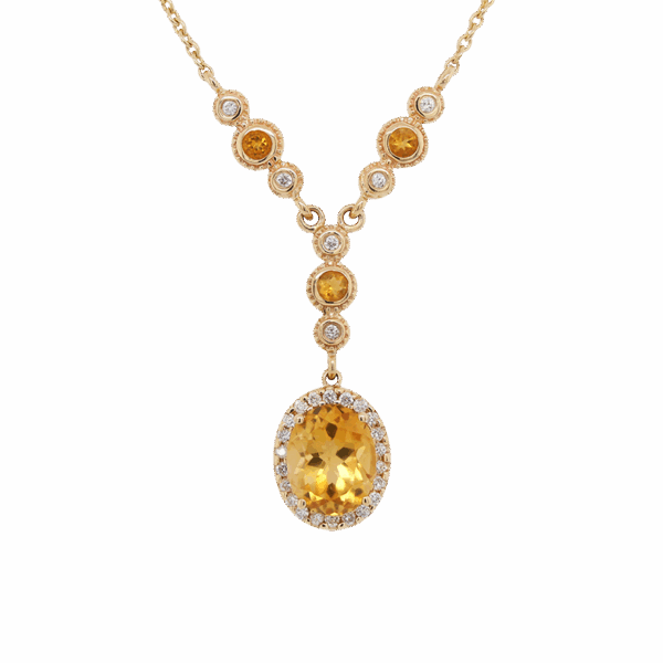 "Golden Honey" Citrine Pendant